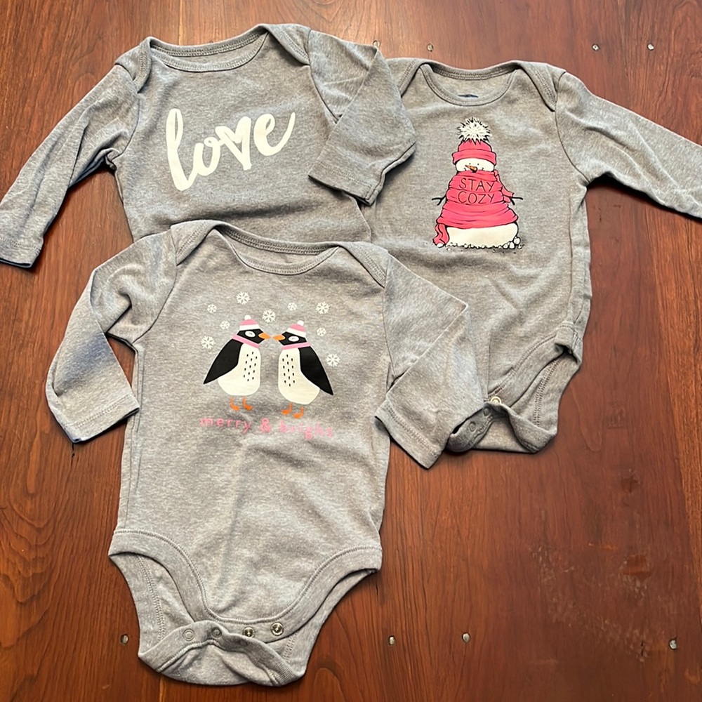 Set of Old Navy Onesies